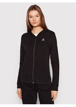 Le Coq Sportif Bluza 2210516 Czarny Regular Fit ze sklepu MODIVO w kategorii Bluzy damskie - zdjęcie 181059739