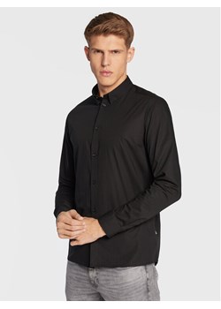 Solid Koszula 21103247 Czarny Slim Fit ze sklepu MODIVO w kategorii Koszule męskie - zdjęcie 181059947