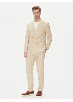 BOSS Garnitur C-Huge-2Pcs-Db-252 50540783 Écru Slim Fit ze sklepu MODIVO w kategorii Garnitury męskie - zdjęcie 181059997