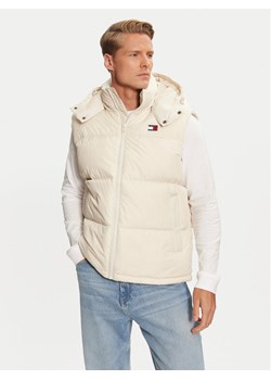 Tommy Jeans Kamizelka Alaska DM0DM19538 Beżowy Regular Fit ze sklepu MODIVO w kategorii Kamizelki męskie - zdjęcie 181060048