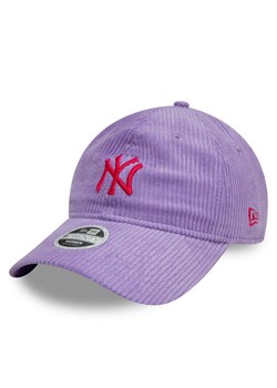 New Era Czapka z daszkiem New York Yankees Cord 9Twenty 60595365 Fioletowy ze sklepu MODIVO w kategorii Czapki z daszkiem damskie - zdjęcie 181060276
