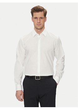 JOOP! Koszula 17 JSH-63Pierce 30044587 Biały Slim Fit ze sklepu MODIVO w kategorii Koszule męskie - zdjęcie 181060289