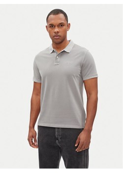 Pepe Jeans Polo New Oliver PM542099 Szary Regular Fit ze sklepu MODIVO w kategorii T-shirty męskie - zdjęcie 181060367