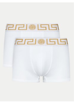 Versace Komplet 2 par bokserek AU10181 Biały ze sklepu MODIVO w kategorii Majtki męskie - zdjęcie 181060417