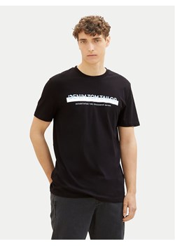 Tom Tailor Denim T-Shirt 1037653 Czarny Basic Fit ze sklepu MODIVO w kategorii T-shirty męskie - zdjęcie 181060437