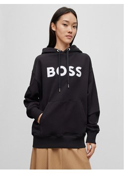 Boss Bluza 50490635 Czarny Regular Fit ze sklepu MODIVO w kategorii Bluzy damskie - zdjęcie 181060485