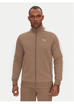Puma Bluza T7 Always On 629587 Beżowy Regular Fit ze sklepu MODIVO w kategorii Bluzy męskie - zdjęcie 181060539