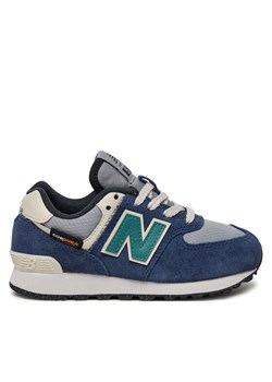 New Balance Sneakersy PC574SOA Niebieski ze sklepu MODIVO w kategorii Buty sportowe dziecięce - zdjęcie 181060549