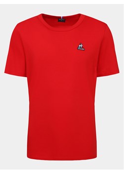 Le Coq Sportif T-Shirt Unisex 2320460 Czerwony Regular Fit ze sklepu MODIVO w kategorii Bluzki damskie - zdjęcie 181060686