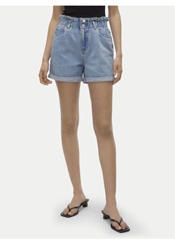 Vero Moda Szorty materiałowe Lyra 10307784 Niebieski Loose Fit ze sklepu MODIVO w kategorii Szorty - zdjęcie 181060777