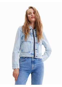 Desigual Kurtka jeansowa Feriha 23SWED27 Niebieski Regular Fit ze sklepu MODIVO w kategorii Kurtki damskie - zdjęcie 181060806