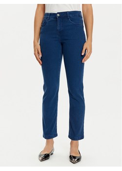 Fransa Jeansy Luxe 20613554 Niebieski Straight Fit ze sklepu MODIVO w kategorii Jeansy damskie - zdjęcie 181060835