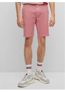 Hugo Szorty materiałowe 50471182 Różowy Slim Fit ze sklepu MODIVO w kategorii Spodenki męskie - zdjęcie 181060967