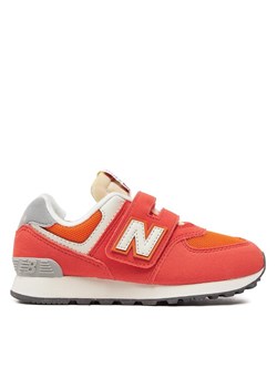 New Balance Sneakersy PV574RCB Pomarańczowy ze sklepu MODIVO w kategorii Buty sportowe dziecięce - zdjęcie 181060987