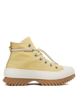 Converse Botki Chuck Taylor All Star Lugged 2.0 A03500C Żółty ze sklepu MODIVO w kategorii Trampki damskie - zdjęcie 181061029