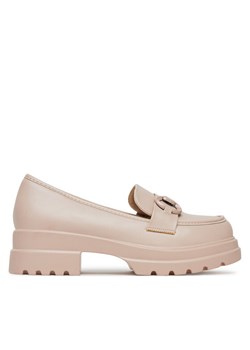 DeeZee Loafersy DFY-18 Beżowy ze sklepu MODIVO w kategorii Półbuty damskie - zdjęcie 181061086