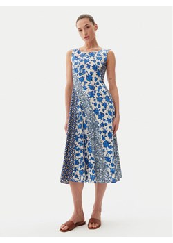 Weekend Max Mara Sukienka letnia Cubano 2515621062 Niebieski Relaxed Fit - id: 0000304884801 - marki Max Mara - 181061117 Weekend Max Mara Sukienka letnia Cubano 2515621062 Niebieski Relaxed Fit ze sklepu MODIVO w kategorii Sukienki - zdjęcie 181061117