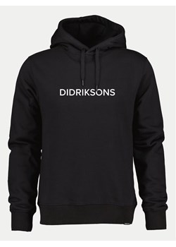 Didriksons Bluza Ven 505550 Czarny Regular Fit ze sklepu MODIVO w kategorii Bluzy męskie - zdjęcie 181061167