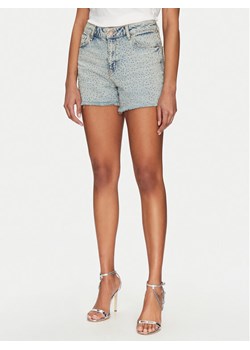 Guess Szorty jeansowe W5GD74 D5LQ2 Niebieski Regular Fit ze sklepu MODIVO w kategorii Szorty - zdjęcie 181061216