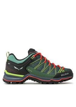 Salewa Trekkingi Ws Mtn Trainer Lite Gtx GORE-TEX 61362 Zielony ze sklepu MODIVO w kategorii Buty trekkingowe damskie - zdjęcie 181061308