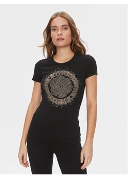 Guess T-Shirt Camelia W4RI47 J1314 Czarny Slim Fit ze sklepu MODIVO w kategorii Bluzki damskie - zdjęcie 181061416