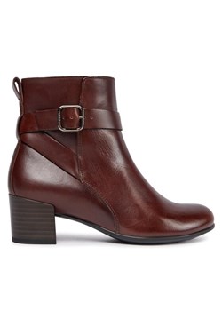ECCO Botki Dress Classic 35 20991301667 Brązowy ze sklepu MODIVO w kategorii Botki - zdjęcie 181061595