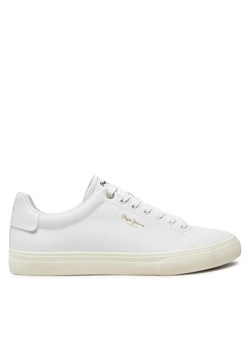 Pepe Jeans Sneakersy PMS31059 Biały ze sklepu MODIVO w kategorii Trampki męskie - zdjęcie 181061597