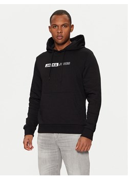 Jack&Jones Bluza 12233599 Czarny Regular Fit ze sklepu MODIVO w kategorii Bluzy męskie - zdjęcie 181061678