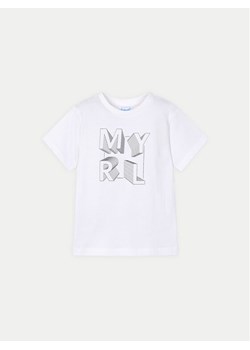 Mayoral T-Shirt 170 Biały Regular Fit ze sklepu MODIVO w kategorii T-shirty chłopięce - zdjęcie 181061759