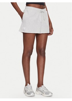 Under Armour Szorty sportowe Rival 1389657 Szary Regular Fit ze sklepu MODIVO w kategorii Szorty - zdjęcie 181061777