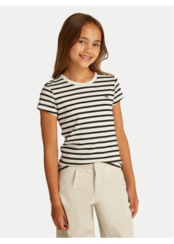 Calvin Klein Jeans Komplet 2 t-shirtów IG0IG02799 Beżowy Slim Fit ze sklepu MODIVO w kategorii Bluzki dziewczęce - zdjęcie 181061867