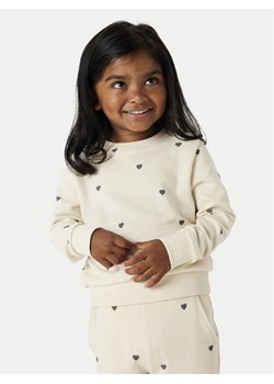 NAME IT Bluza 13238718 Beżowy Regular Fit ze sklepu MODIVO w kategorii Bluzy dziewczęce - zdjęcie 181061877