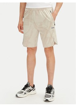 BOSS Szorty sportowe Hecon Desert Active 50537740 Beżowy Regular Fit ze sklepu MODIVO w kategorii Spodenki męskie - zdjęcie 181061948
