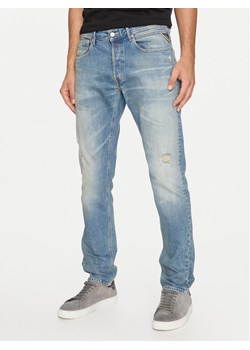 Replay Jeansy M1008P.000.727744R Niebieski Slim Fit ze sklepu MODIVO w kategorii Jeansy męskie - zdjęcie 181061987