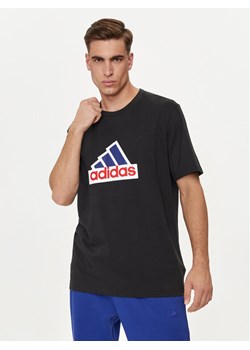 adidas T-Shirt Future Icons Badge of Sport IS9596 Czarny Loose Fit ze sklepu MODIVO w kategorii T-shirty męskie - zdjęcie 181062076