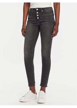 Calvin Klein Jeans Jeansy J20J225114 Czarny Skinny Fit ze sklepu MODIVO w kategorii Jeansy damskie - zdjęcie 181062108