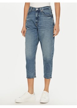 Tommy Jeans Jeansy DW0DW19768 Niebieski Mom Fit ze sklepu MODIVO w kategorii Jeansy damskie - zdjęcie 181062178