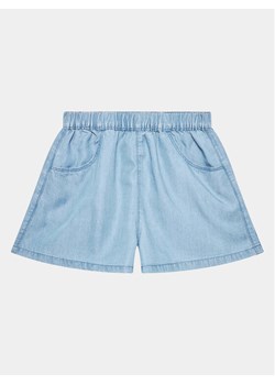United Colors Of Benetton Szorty materiałowe 4DA7C901P Niebieski Regular Fit ze sklepu MODIVO w kategorii Spodenki dziewczęce - zdjęcie 181062209