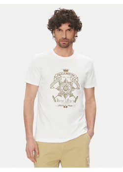 La Martina T-Shirt Aloysius MARG30 JS206 Biały Regular Fit ze sklepu MODIVO w kategorii T-shirty męskie - zdjęcie 181062275
