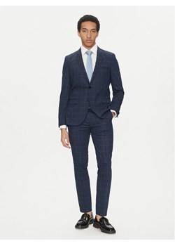 HUGO Garnitur Arti/Hesten232X 50535473 Granatowy Extra Slim Fit ze sklepu MODIVO w kategorii Garnitury męskie - zdjęcie 181062479
