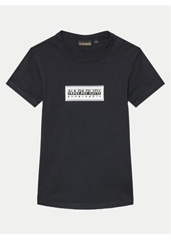 Napapijri T-Shirt S-Chamois NP0A4HYL S Czarny Regular Fit ze sklepu MODIVO w kategorii T-shirty chłopięce - zdjęcie 181062687