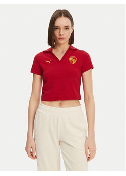 Puma Polo Harry Potter 630097 Czerwony Regular Fit ze sklepu MODIVO w kategorii Bluzki damskie - zdjęcie 181062756