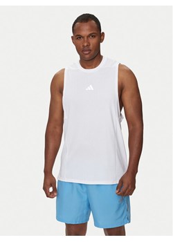 adidas Koszulka techniczna Designed for Training IS3709 Biały Regular Fit ze sklepu MODIVO w kategorii T-shirty męskie - zdjęcie 181062839