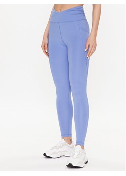 DKNY Sport Legginsy DP2P3052 Niebieski Classic Fit ze sklepu MODIVO w kategorii Spodnie damskie - zdjęcie 181062935