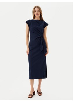 Tommy Hilfiger Sukienka codzienna WW0WW45159 Granatowy Regular Fit ze sklepu MODIVO w kategorii Sukienki - zdjęcie 181062949