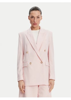 BOSS Marynarka Jaleto7 50537509 Różowy Regular Fit ze sklepu MODIVO w kategorii Marynarki damskie - zdjęcie 181063077