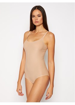Chantelle Body Soft Stretch C10680 Beżowy ze sklepu MODIVO w kategorii Body damskie - zdjęcie 181063125