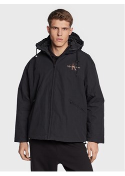 Calvin Klein Jeans Kurtka przejściowa J30J322502 Czarny Regular Fit ze sklepu MODIVO w kategorii Kurtki męskie - zdjęcie 181063165