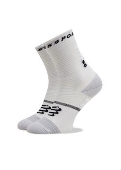 Compressport Skarpety wysokie unisex Pro Marathon V 2.0 SMCU3780002 Biały ze sklepu MODIVO w kategorii Skarpetki damskie - zdjęcie 181063345