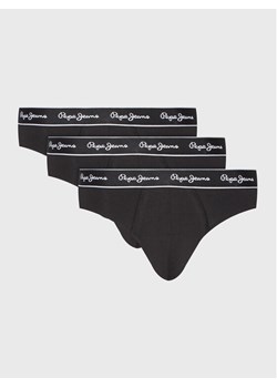 Pepe Jeans Komplet 3 par slipów Pepe Bf 3P PMU10970 Czarny ze sklepu MODIVO w kategorii Majtki męskie - zdjęcie 181063428